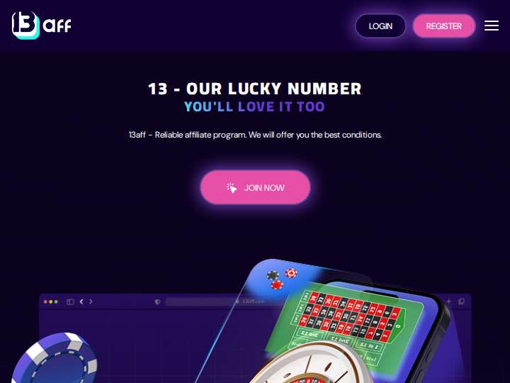 13aff Partners website preview