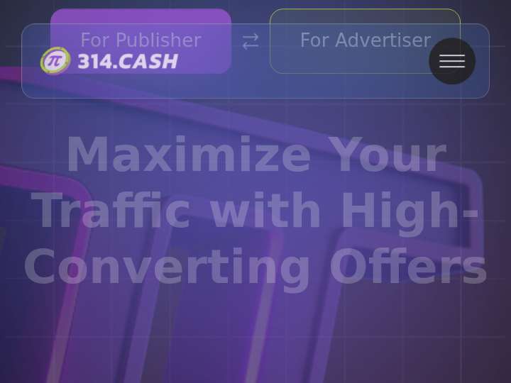 314 Cash website preview