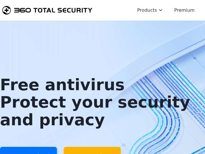 360 Total Security website preview