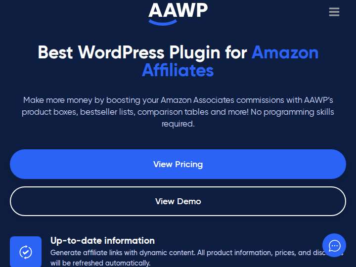 AAWP website preview