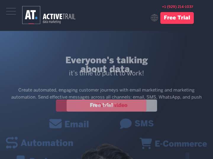 ActiveTrail website preview