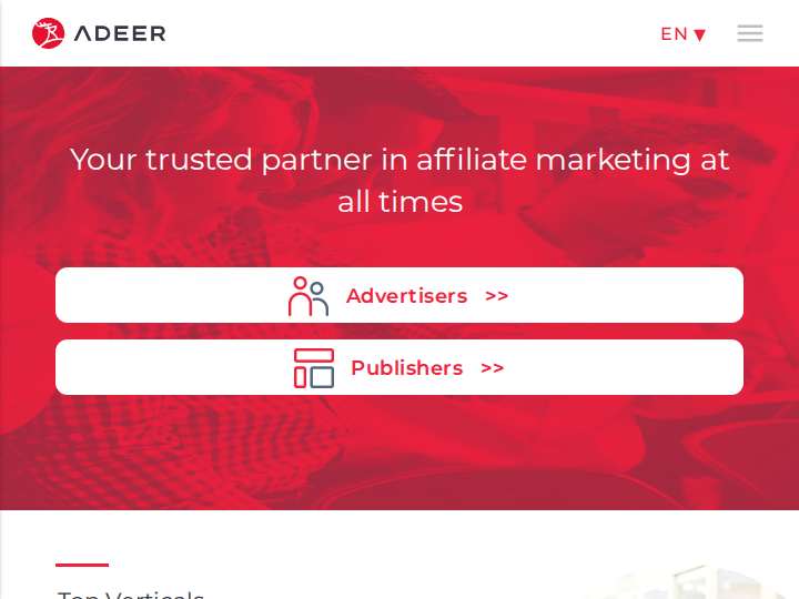 ADeer website preview