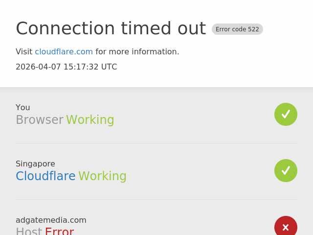 AdGate Media website preview