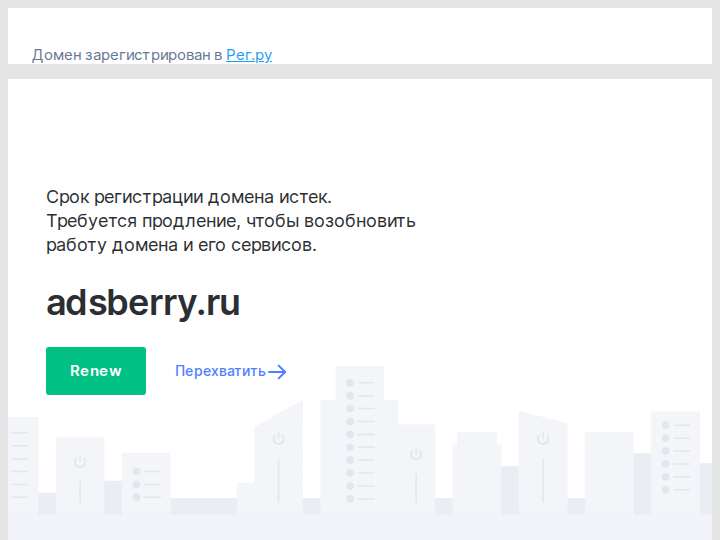 AdsBerry website preview