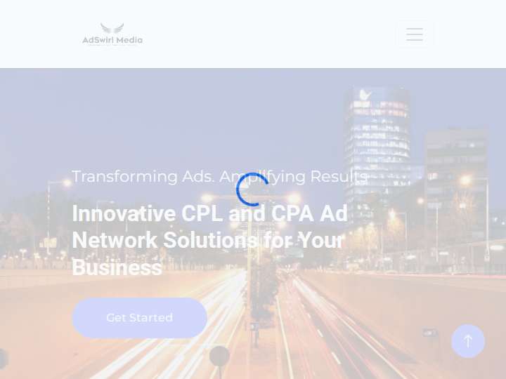 AdSwirl Media website preview