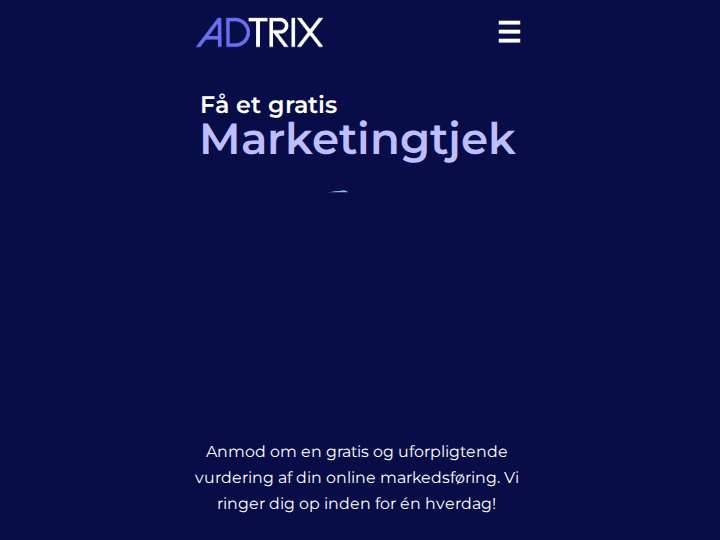 ADTRIX website preview