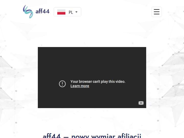 aff44 website preview