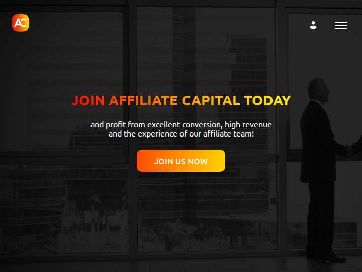 Affiliate Capital website preview