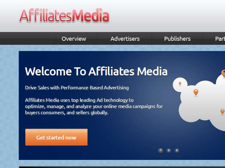Affiliates Media website preview
