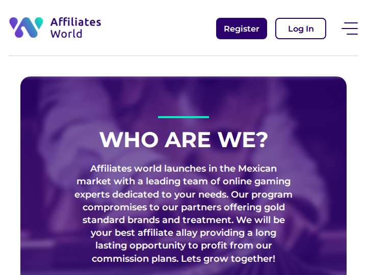 Affiliates World website preview
