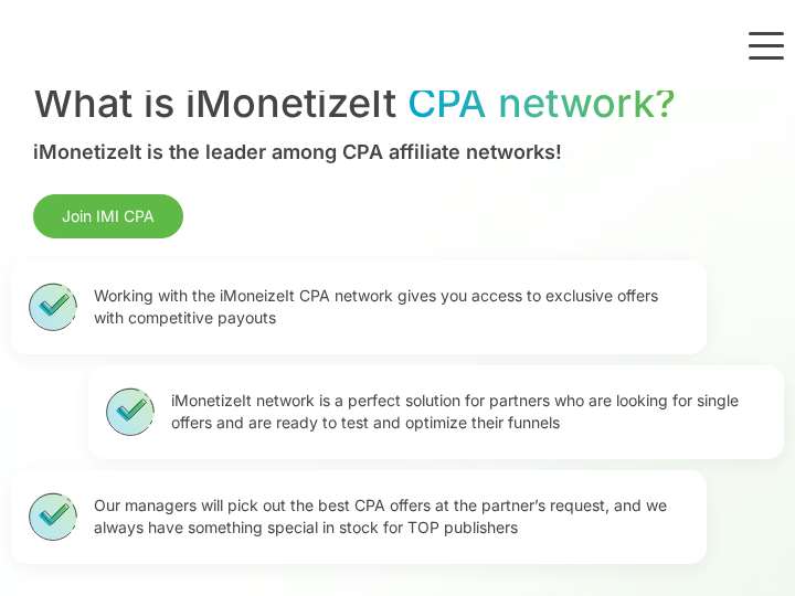 Affilitex website preview