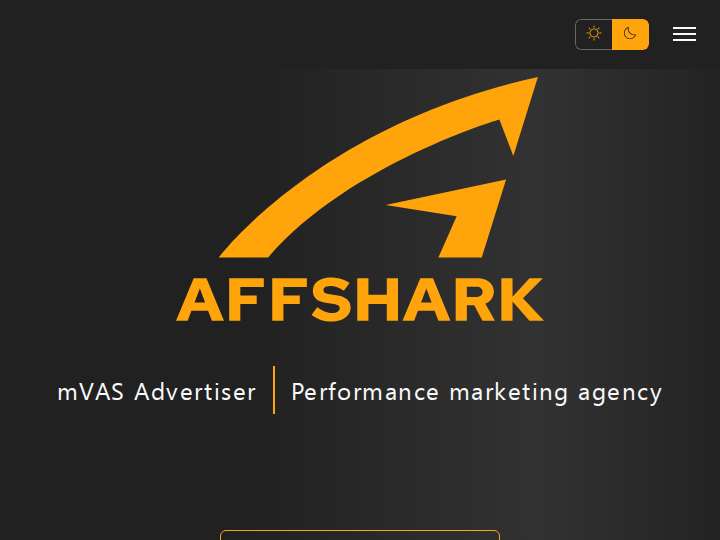 Affshark website preview