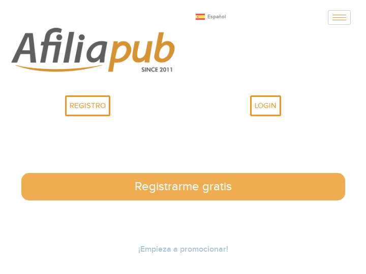 Afiliapub website preview