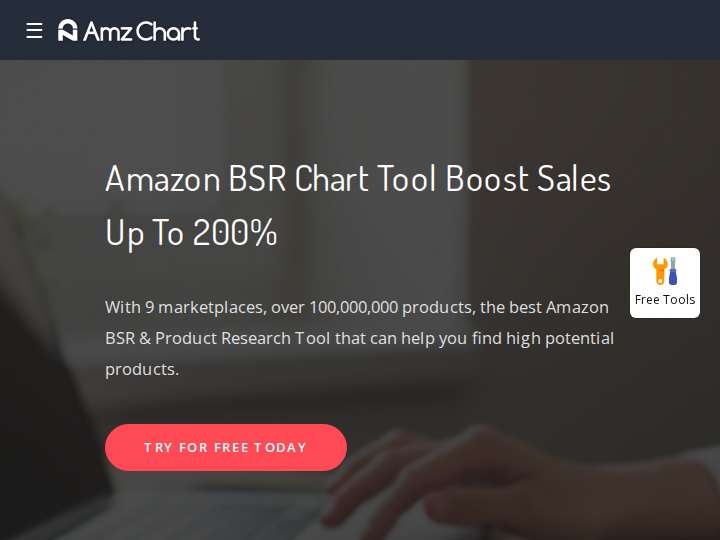 AmzChart Affiliate Program website preview