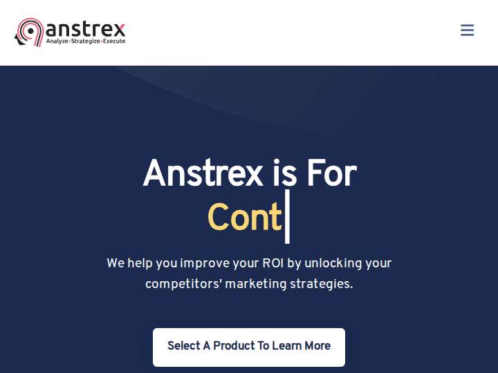 Anstrex Affiliate Program website preview