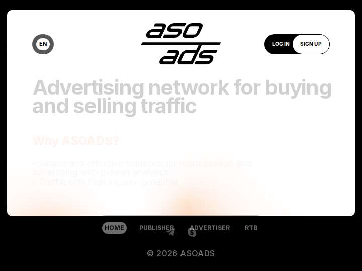 ASOADS website preview