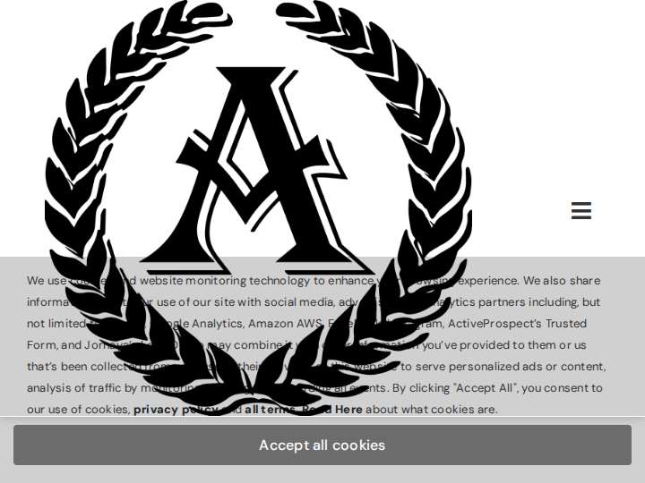 Astoria Company website preview