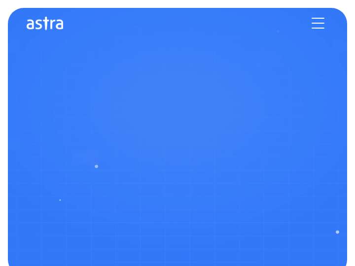 Astra Affiliate Program website preview