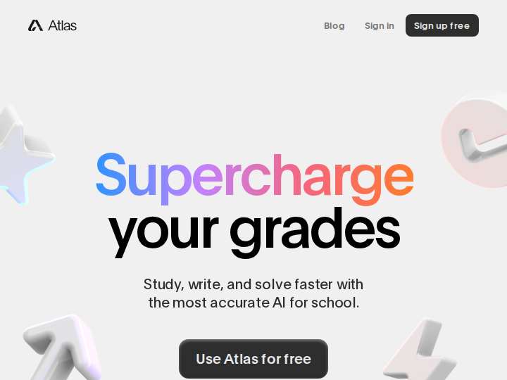 Atlas Affiliates website preview