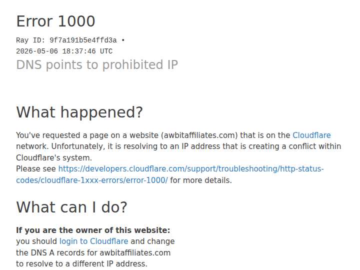 Awbit Affiliates website preview