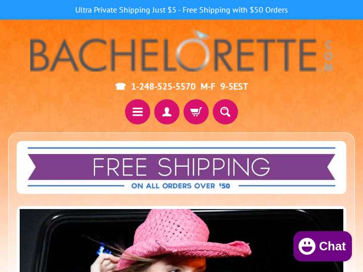 Bachelorette website preview