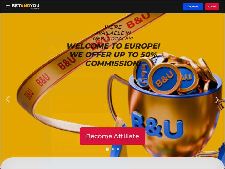 Betandyou Partners website preview