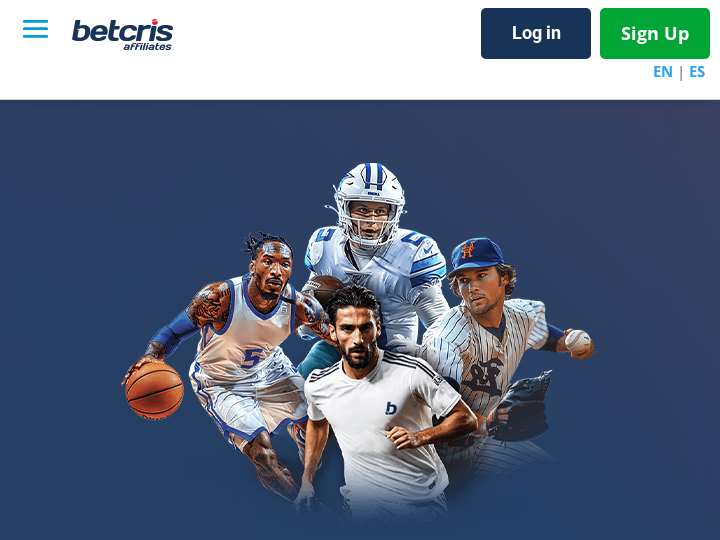 Betcris Affiliates website preview