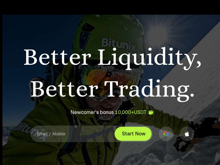 Bitunix Affiliate Program website preview