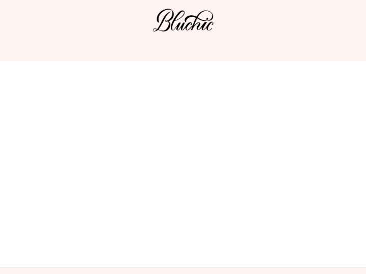 Bluchic website preview