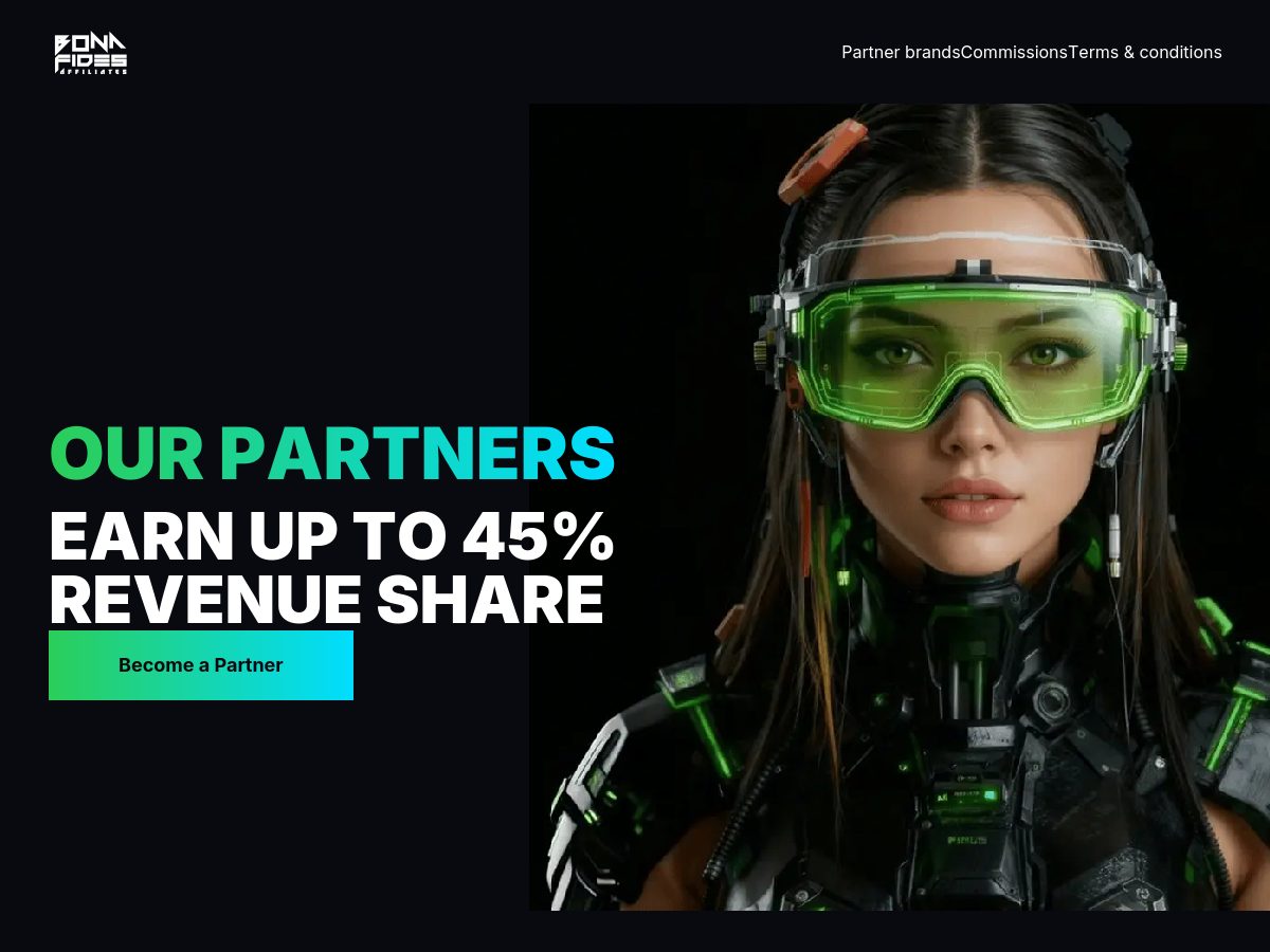 Bona Fides Affiliates website preview