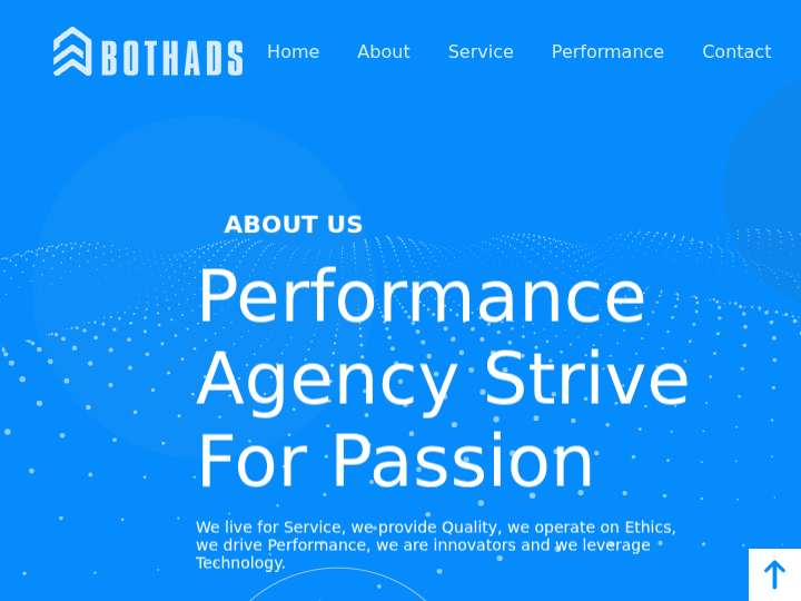BothAds website preview