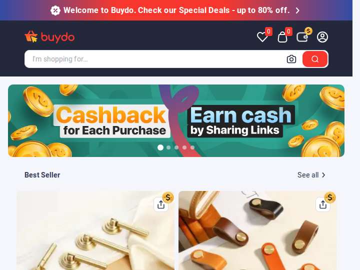 BuyDo Affiliate Program website preview