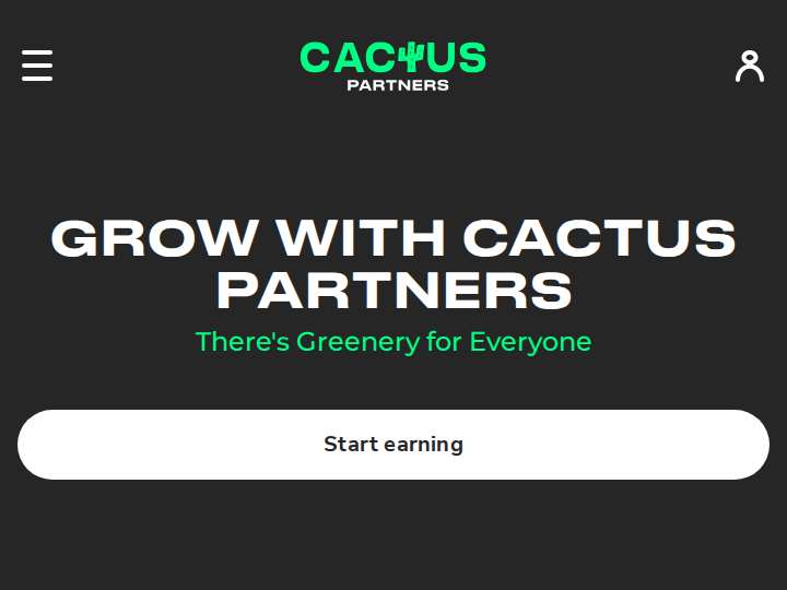 Cactus Partners website preview