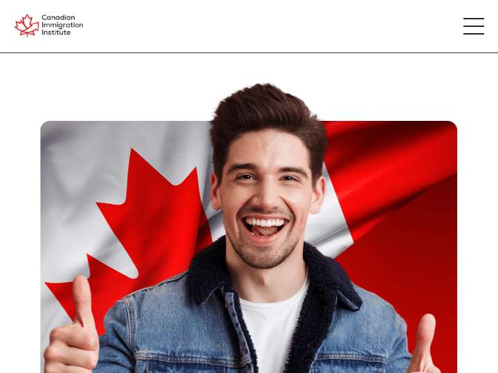 Canadian Immigration Institute website preview