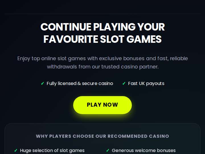 Casiplay Affiliates website preview