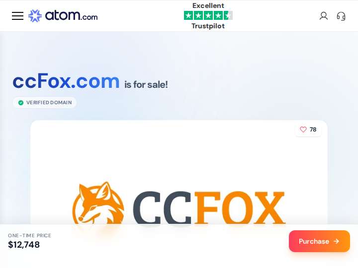 CCFOX website preview