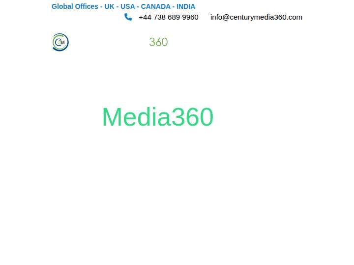 Century Media360 website preview