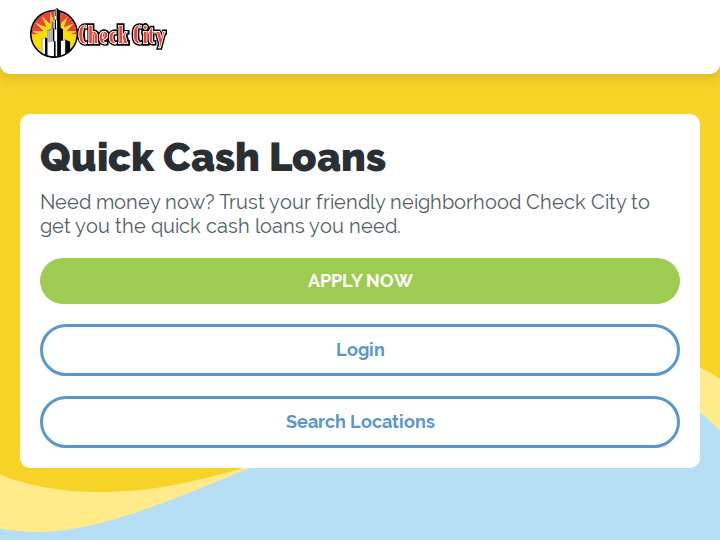 Check City website preview