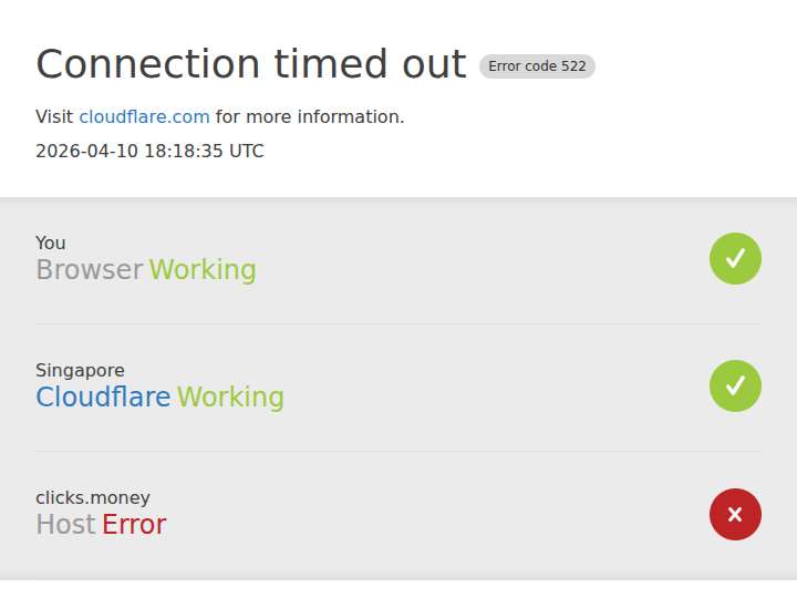Clicks.Money website preview