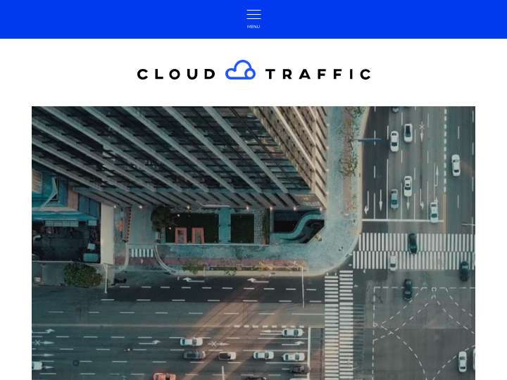 CloudTraffic website preview