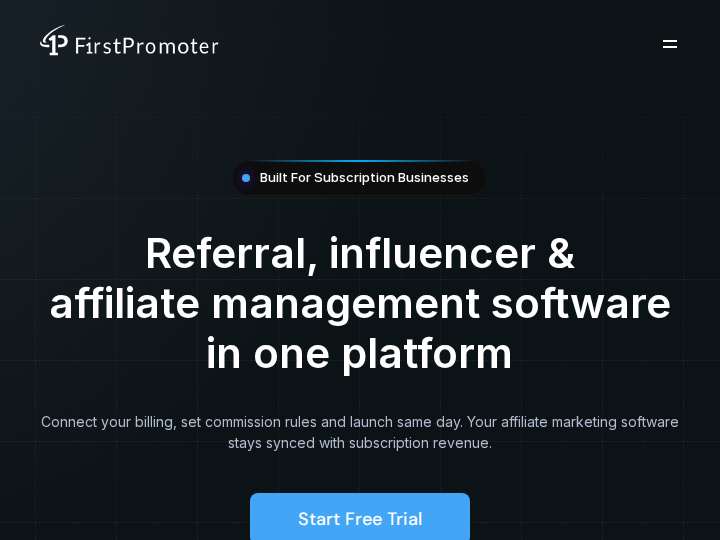 Coinrule Affiliate Program website preview