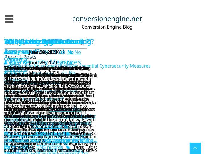 ConversionEngine website preview