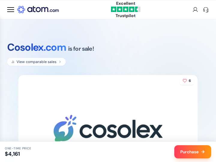 Cosolex website preview