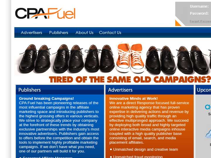 CPA Fuel website preview
