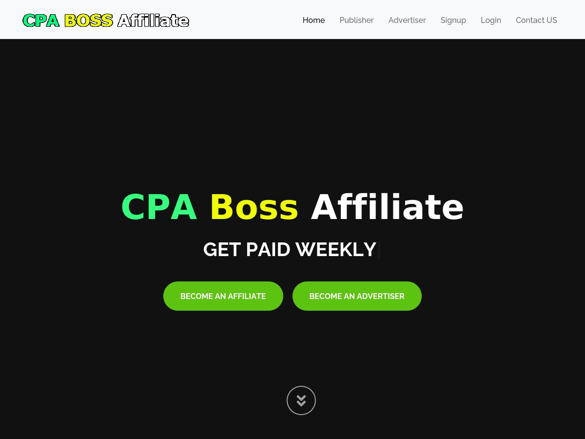 Cpabossaffiliate website preview