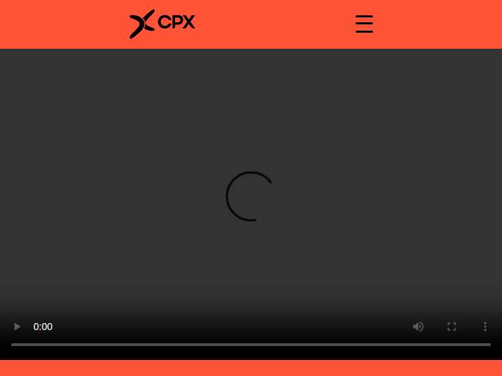 CPX Affiliate website preview