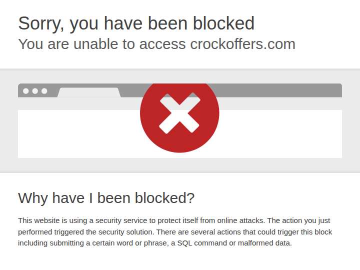 Crock Offers Media website preview