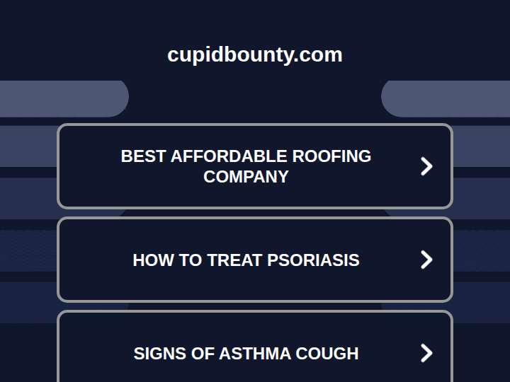 CupidBounty website preview