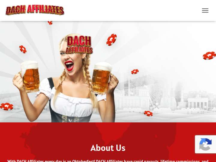 DACH Affiliates website preview