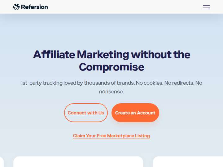 Dame Products website preview